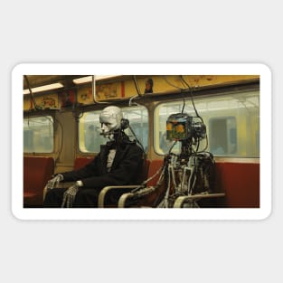 Robots on a Bus Magnet